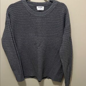 Old Navy Charcoal Crewneck Sweater for Men